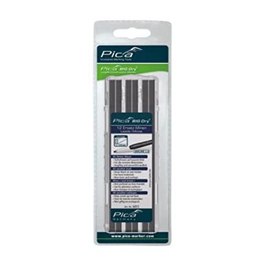 Pica Vullingenset | 12x grafiet/zwart | nat hout | Big Dry 6051 | 12 stiften / set | 1 stuk - 6051 - 6051 - thumbnail