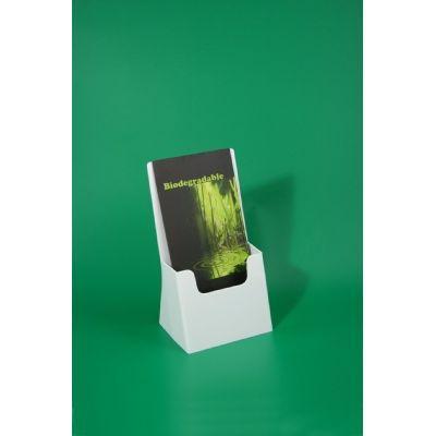 Folderbak BIO 1/3 A4 staand kleur wit Folderbak BIO 1/3 A4 staand kleur wit