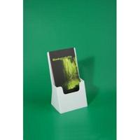 Folderbak BIO 1/3 A4 staand kleur wit - thumbnail