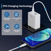 USB-kabel Ewent EW1328 Wit - thumbnail