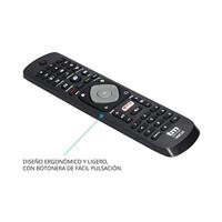 TM Electron TMURC340 Universele afstandsbediening, compatibel met Philips-tv's, met directe toegangstoetsen op digitale platforms (VOD) - thumbnail