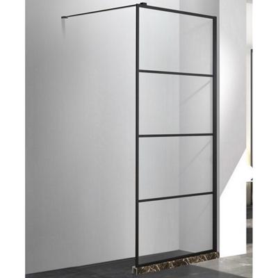 Boss & Wessing Douchewand Black Edition Geframed Zwart - Douchewand Black Edition 90x200 cm Geframed Zwart Boss & Wessing Douchewand Black Edition Geframed Zwart - Douchewand Black Edition 90x200 cm Geframed Zwart