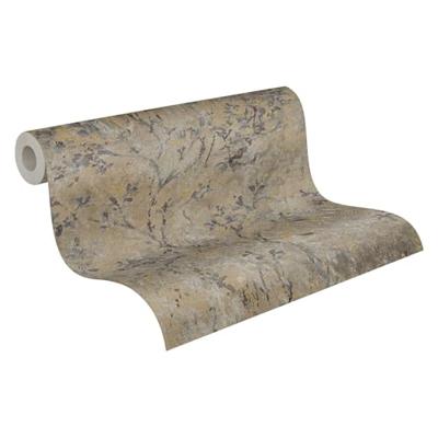 Livingwalls Stories of Life - Grijs - Planten - 396501