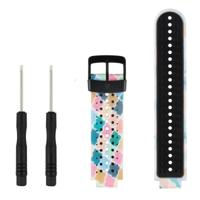 Siliconen sport polsband voor Garmin Forerunner 235 (geel) - thumbnail