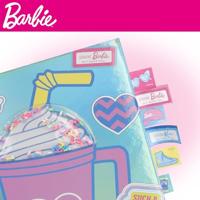 Dagboek met Accessoires Barbie 15 x 1 x 20 cm Multicolour - thumbnail