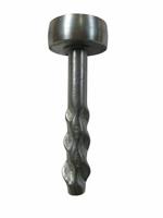 126H-Stalen geleider, in te storten met dook - thumbnail