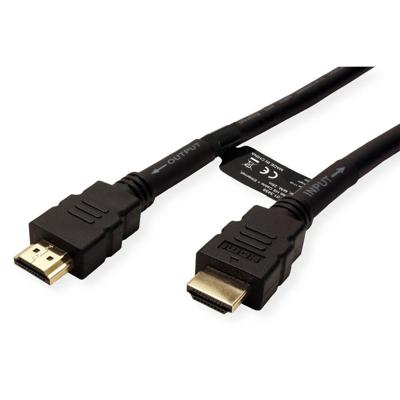 ROLINE HDMI High Speed met Ethernet kabel, met repeater, 25 m