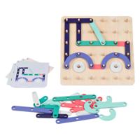 BS Toys houten geoplank - 40dlg. - thumbnail