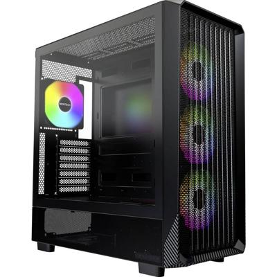 MONTECH X5 Midi-tower PC-behuizing, Gaming-behuizing, Behuizing Zwart MONTECH X5 Midi-tower PC-behuizing, Gaming-behuizing, Behuizing Zwart