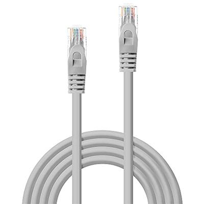 LINDY 48365 RJ45 Netwerkkabel, patchkabel CAT 5e U/UTP 5.00 m Grijs Onafgeschermd 1 stuk(s)