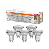 OSRAM HOMELIGHTING 4058075157941 LED-lamp Energielabel F (A - G) GU10 Reflector 2.6 W = 35 W Warmwit (Ø x h) 50 mm x 50 mm 5 stuk(s) - thumbnail