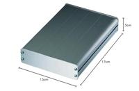 Proma 132 010 Universele behuizing 165 x 114 x 32 Aluminium Transparant 1 stuk(s) - thumbnail
