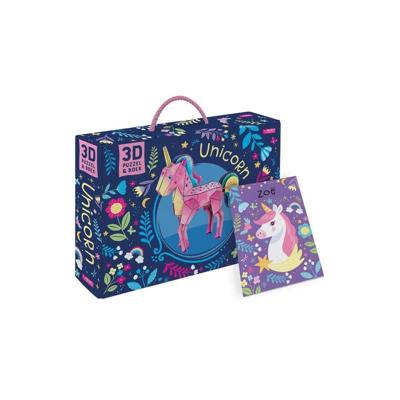 Rebo Publishers Boek + 3d model eenhoorn - 47st.