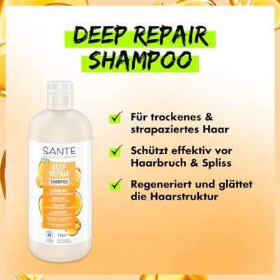 Sante Shampoo familie deep repair bio 500 Milliliter