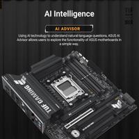 Asus TUF B850M-PLUS Moederbord Vormfactor Micro-ATX Moederbord chipset AMD® B850 - thumbnail