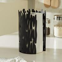 Alessi Bark Keukenrolhouder zwart - thumbnail