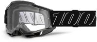 100% accuri 2 (clear lens) black line - goggle - thumbnail