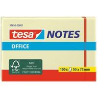 tesa Plaknotitie 57656-17 50 mm x 75 mm Geel 100 vellen - thumbnail