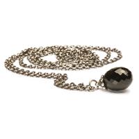 Trollbeads TAGFA-00007 Ketting Fantasy zilver/onix zilverkleurig-zwart 120 cm - thumbnail