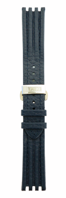 Horlogeband Rado 01.539.0376.3.215 / 01.539.0444.3.221 / R070874110 Leder Blauw 20mm