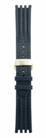 Horlogeband Rado 01.539.0376.3.215 / 01.539.0444.3.221 / R070874110 Leder Blauw 20mm - thumbnail