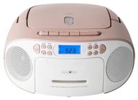 Reflexion RCR2260PK Radio/CD-speler VHF (FM) AUX, CD, Cassette Pink, Wit - thumbnail