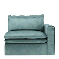 Rivièra Maison Modulaire Bank 'Continental' Corner Rechts, Velvet, kleur Mineral Blue - thumbnail