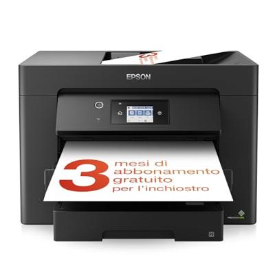 Epson WorkForce WF-7830DTWF All-in-one inkjet printer Zwart - thumbnail