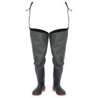 VidaXL Visserslaarzen maat 38 donkergroen - thumbnail