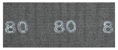 Bosch Accessoires Schuurgaas | 93X230 mm | K80 - 2609256378
