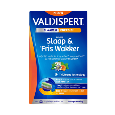 Valdispert Slaap & Fris Wakker Tabletten Valdispert Slaap & Fris Wakker Tabletten