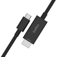 Kabel USB-C naar HDMI Belkin AVC012bt2MBK Zwart 2 m - thumbnail