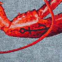 Louis de Poortere Lobster Pop Wandkleed 100 x 140 cm - Steam Red - thumbnail