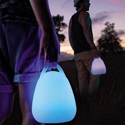 LUMISKY Draadloze draagbare LED-lamp LIBERTY C25 - Waterdicht en zwevend - H 24 cm - Wit en veelkleurig LUMISKY Draadloze draagbare LED-lamp LIBERTY C25 - Waterdicht en zwevend - H 24 cm - Wit en veelkleurig
