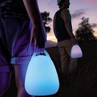 LUMISKY Draadloze draagbare LED-lamp LIBERTY C25 - Waterdicht en zwevend - H 24 cm - Wit en veelkleurig - thumbnail