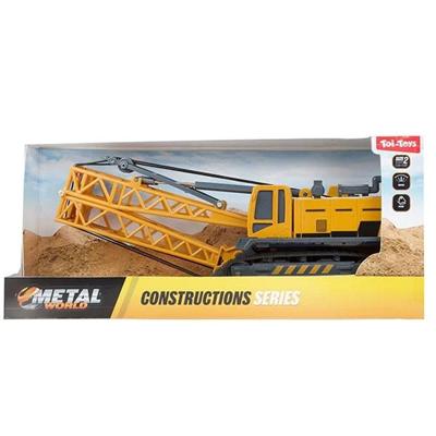 Toi-Toys Kraanwagen met rupsbanden 1:55 Toi-Toys Kraanwagen met rupsbanden 1:55
