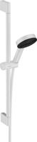 Doucheset HansGrohe Pulsify Select S 3 Jets Relaxation EcoSmart Met Glijstang 65 cm Mat Wit - thumbnail