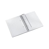 Notitieboek Leitz WOW A5 lijn spiraal PP wit - thumbnail