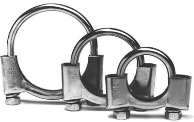 Bosal bügelschelle bolt clamps, exhaust syst , m8x60mm