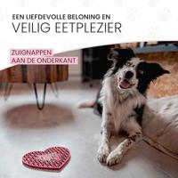 Eat Slow Live Longer Lick Mat Lovely Pink - thumbnail