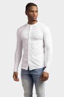 AB Lifestyle Button Up Overhemd Heren Wit - Maat S - Kleur: Wit | Soccerfanshop - thumbnail