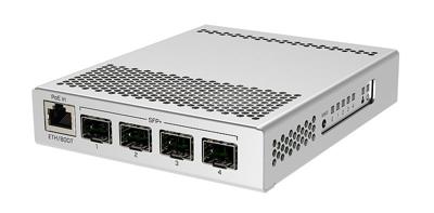 Mikrotik CRS305-1G-4S+IN netwerk-switch Managed Gigabit Ethernet (10/100/1000) Wit Power over Ethern