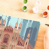 Ravensburger creart Colorful Milan - thumbnail