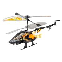 Op afstand bestuurbare helikopter - FLYBOTIC - Helico Hover Blast - 23 cm - oranje en zwart - 8 jaar - thumbnail