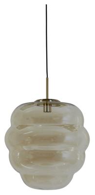 Light & Living Hanglamp 'Misty' 45cm, kleur Amber/Goud Light & Living Hanglamp 'Misty' 45cm, kleur Amber/Goud