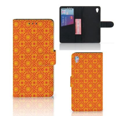 Sony Xperia Z3 | Telefoon Hoesje | Batik Oranje Sony Xperia Z3 | Telefoon Hoesje | Batik Oranje