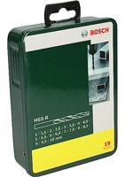 Bosch Accessories 2607019435 HSS Metaal-spiraalboorset 19-delig Rollenwals DIN 338 Cilinderschacht 1 set(s) - thumbnail