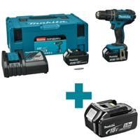 Makita DHP482RFJ 18V (Klop)boor-schroefmachine 3.0Ah - thumbnail