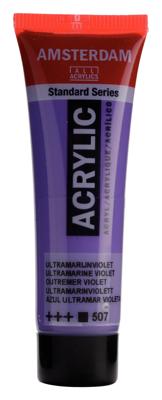 Royal Talens Amsterdam Standard Series Acrylverf Tube 20 ml - Ultramarijnviolet 507