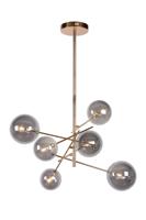 Lucide ALARA - Hanglamp - Ø 72 cm - LED - G4 - 6x1,5W 2700K - Goud - thumbnail